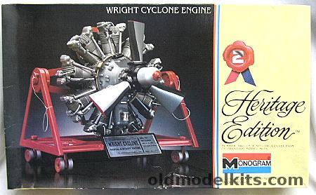 Monogram 1/12 Heritage Edition Wright Cyclone Engine, 6052 plastic model kit